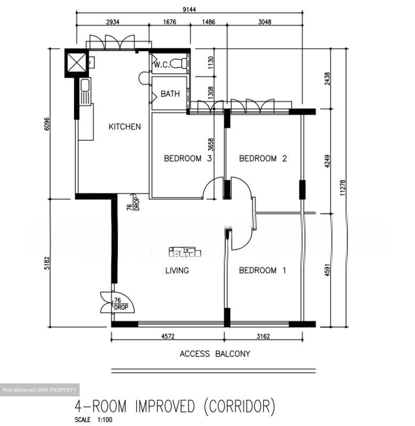 Blk 27 Telok Blangah Way (Bukit Merah), HDB 4 Rooms #566203601